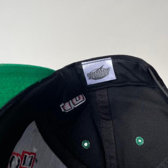 Vintage Interstate Batteries Nascar Automotive Lightning Bolt Snapback Hat - Picture 5 of 5